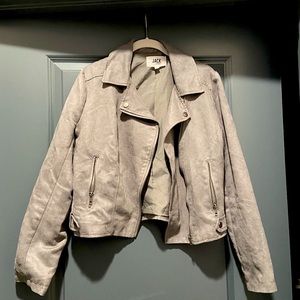 Jack by BB Dakota gray suede jacket